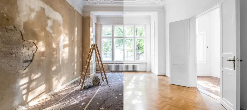 Renovera nytt hus